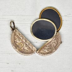 画像4: 6ct,ロケットペンダント (4)