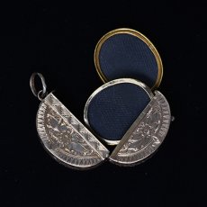 画像8: 6ct,ロケットペンダント (8)