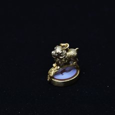 画像8: Sold 10ct,カーネリアン・ブラッドストーンシール (8)