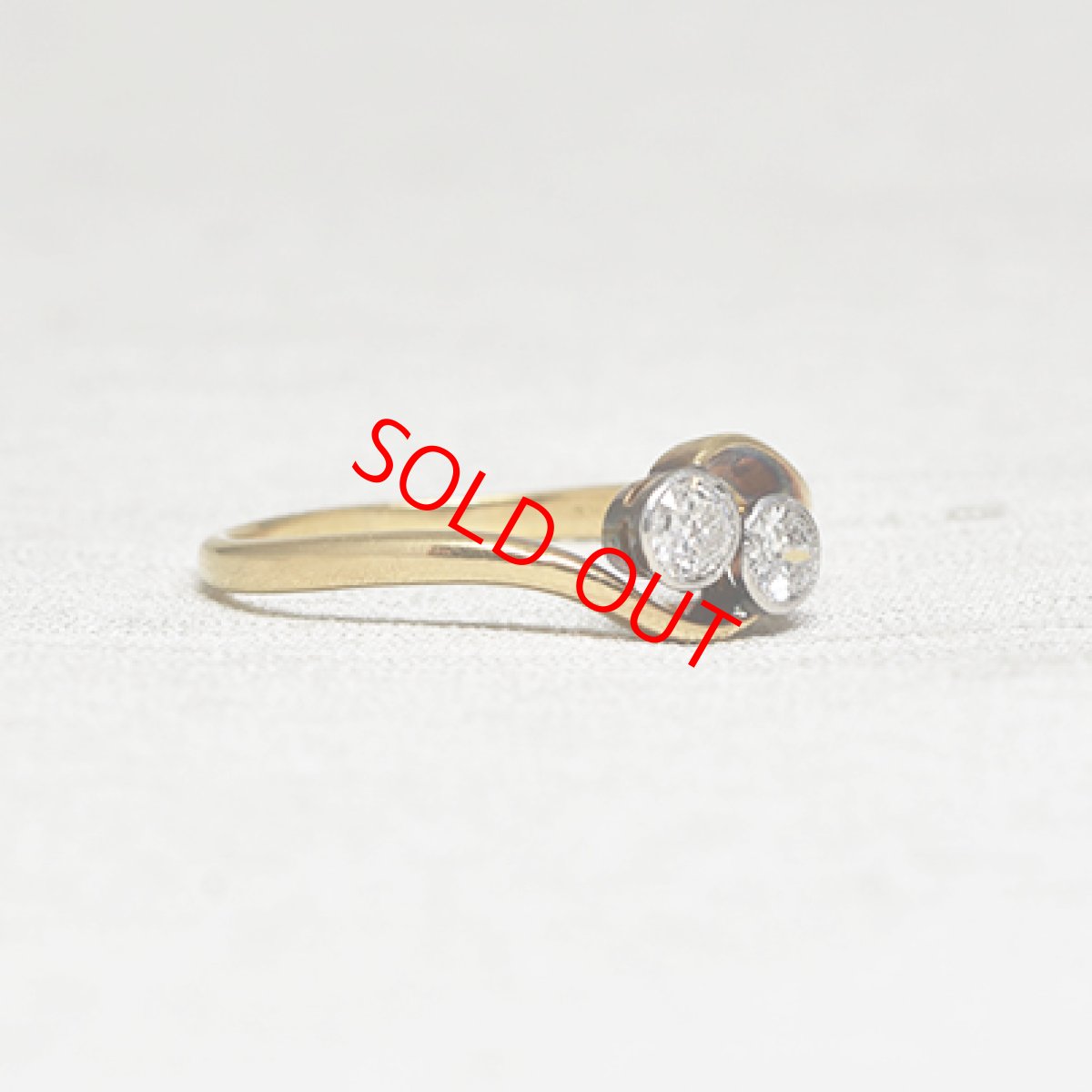 画像5: Sold 18ct,ダイヤモンドリング (5)