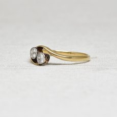 画像2: Sold 18ct,ダイヤモンドリング (2)