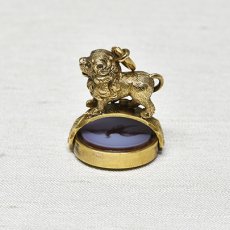 画像6: Sold 10ct,カーネリアン・ブラッドストーンシール (6)