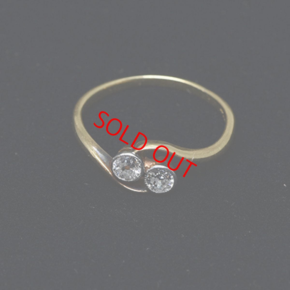 画像6: Sold 18ct,ダイヤモンドリング (6)