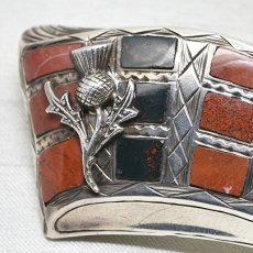 画像4: シルバー・スコティッシュブローチ (4)