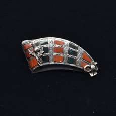 画像5: シルバー・スコティッシュブローチ (5)