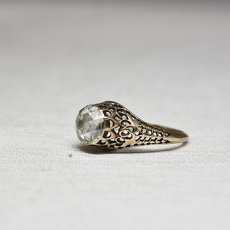 画像2: 9ct.ダイヤモンドリング (2)