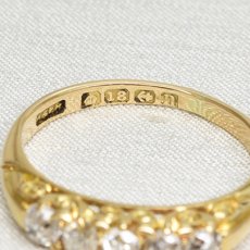 画像6: Sold ゴールドダイヤモンドリング（１８ct） (6)