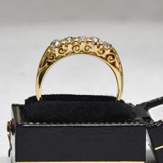 画像8: Sold ゴールドダイヤモンドリング（１８ct） (8)