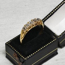 画像9: Sold ゴールドダイヤモンドリング（１８ct） (9)