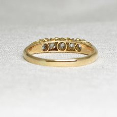 画像4: Sold ゴールドダイヤモンドリング（１８ct） (4)