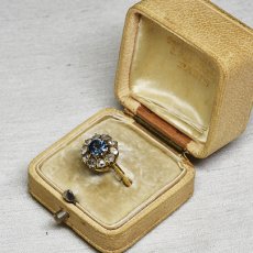 画像7: Sold ゴールド,サファイア・ダイヤモンドリング (7)