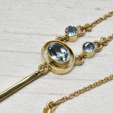 画像4: Sold ゴールド,アクアマリン・ペンダント (4)