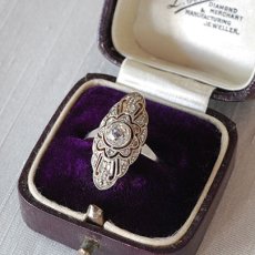 画像4: ゴールド ダイヤモンドリング (4)