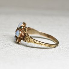 画像3: Sold ゴールド・ルビー・オパール・エメラルドリング (3)