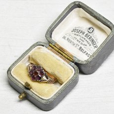 画像8: ゴールド・ガーネットリング　 (8)