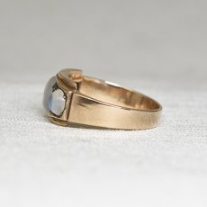 画像3: ゴールド・ムーンストーンリング (3)