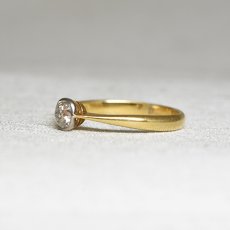 画像2: Sold ゴールド・ダイヤモンドリング（18金） (2)