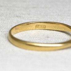 画像6: Sold ゴールド・ダイヤモンドリング（18金） (6)