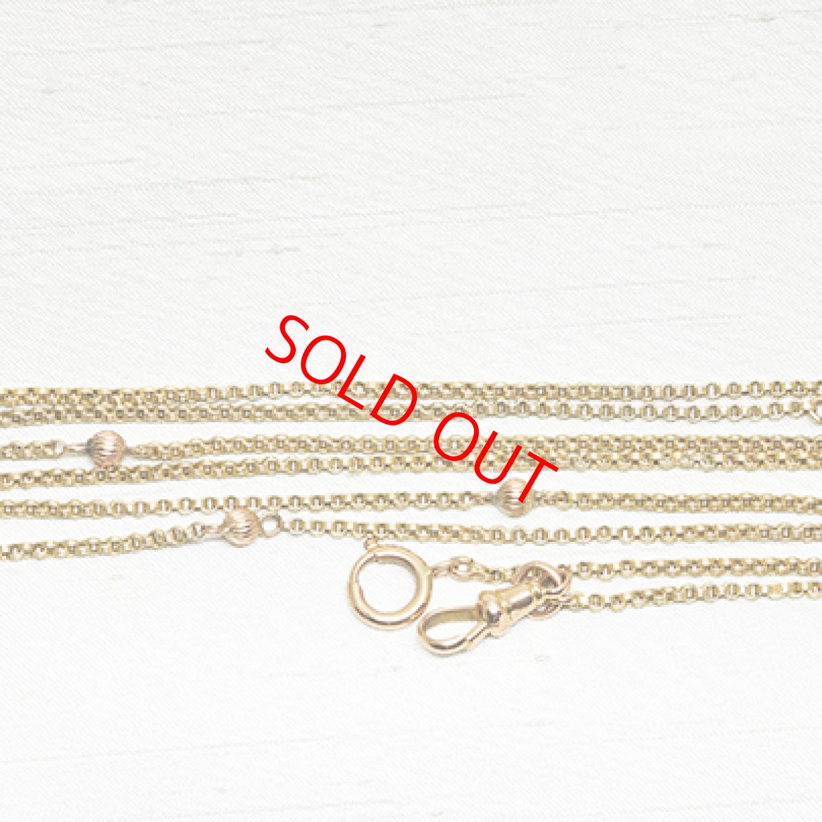 画像3: Sold ゴールネックレス　9ct. (3)