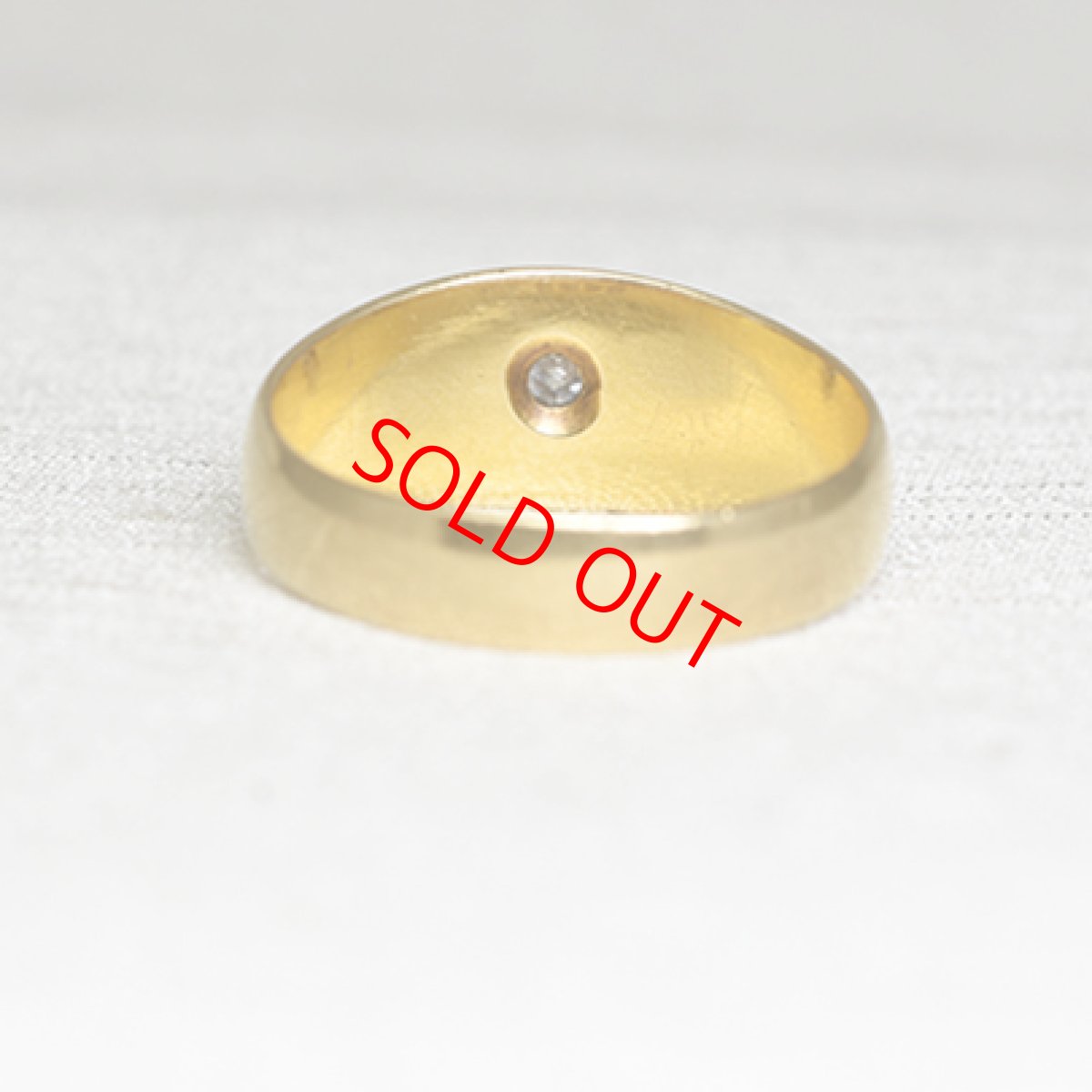 画像3: Soldゴールド・ダイヤモンドリング（18金） (3)