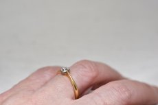 画像9: Sold ゴールド・ダイヤモンドリング（18金） (9)