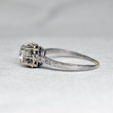 画像3: ゴールド・pt・ダイヤモンドリング　18金 (3)