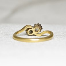 画像4: ゴールド・pt・ダイヤモンドリング　18金 (4)