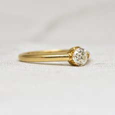 画像5: ゴールド・ダイヤモンドリング（18金） (5)