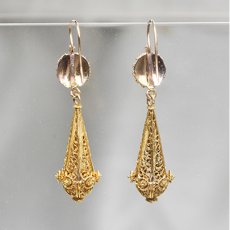 画像3: Sold ゴールドイヤリング　（20ct） (3)