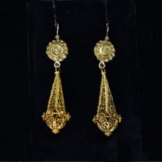 画像6: Sold ゴールドイヤリング　（20ct） (6)