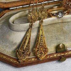 画像7: Sold ゴールドイヤリング　（20ct） (7)