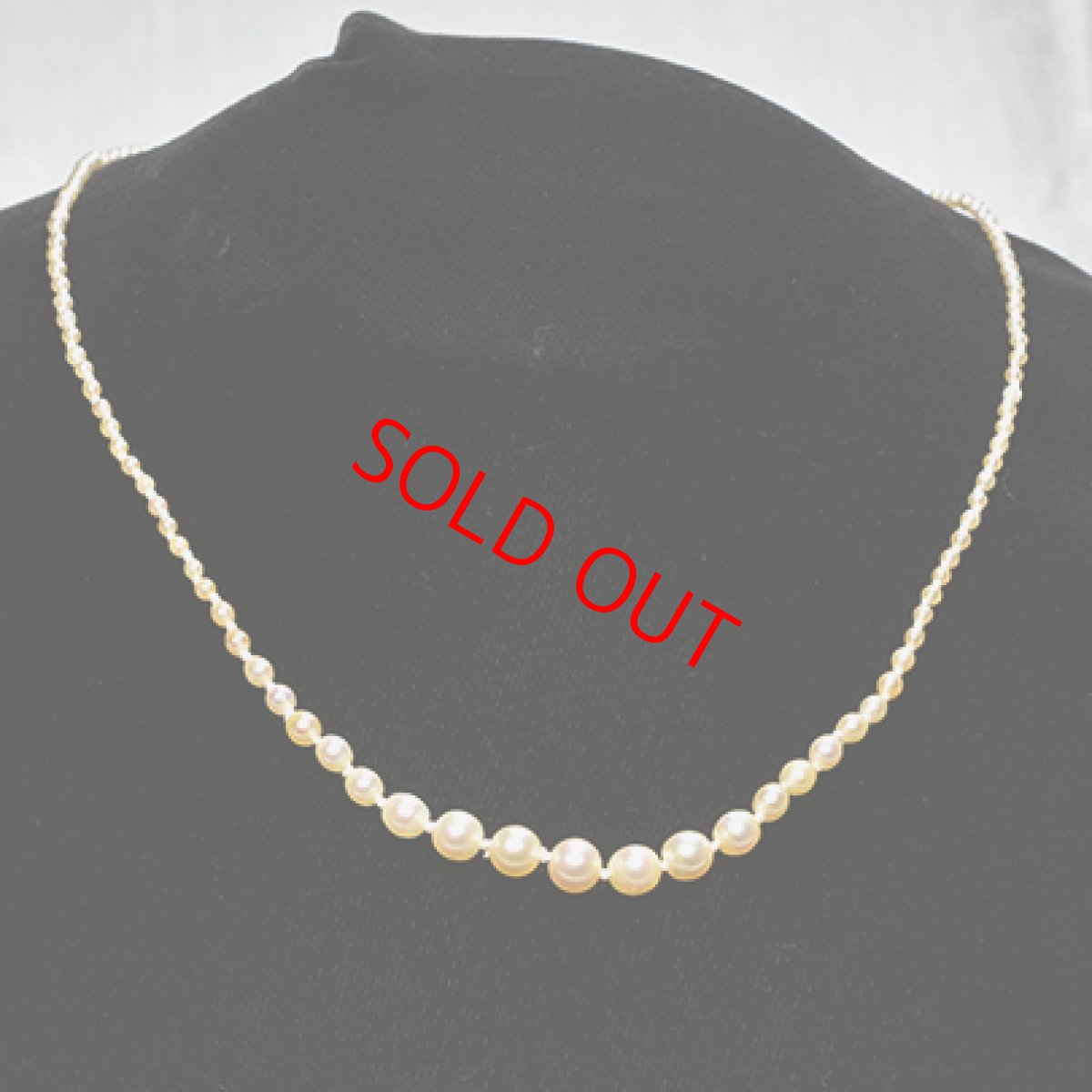 画像1: ゴールド・ダイヤモンド・パールネックレス 14金 (1)