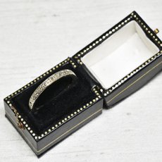 画像5: ホワイトゴールド・ダイヤモンド エタニティリング 9金 (5)