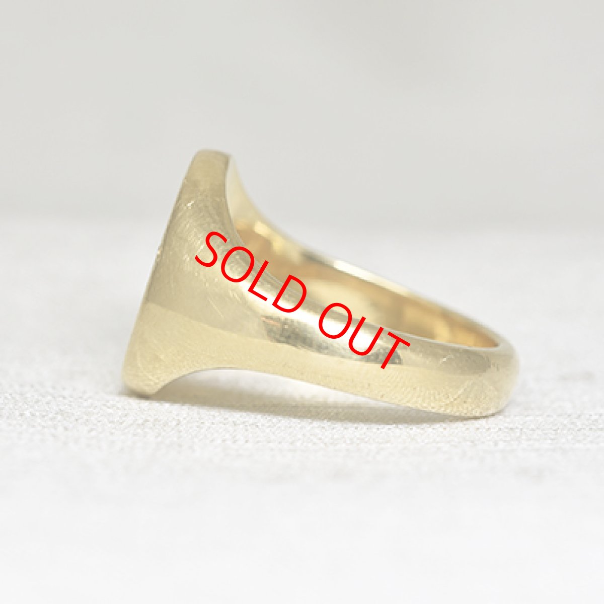 画像3: Sold ゴールドインタリオリング 18金 (3)