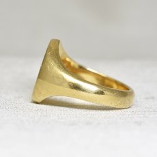 画像3: Sold ゴールドインタリオリング 18金 (3)