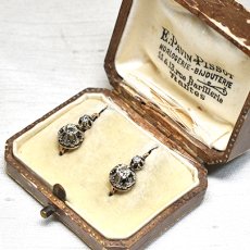 画像3: ゴールド・sv・ダイヤモンドイヤリング　13金 (3)