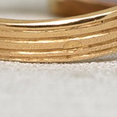 画像7: ゴールド・アメシストインタリオリング　18金 (7)