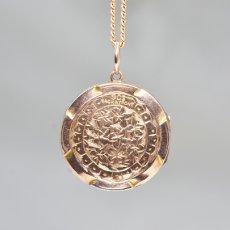 画像3: ゴールド,ロケットペンダント 9金 (3)