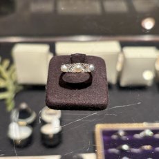 画像2:  For T  Gold. Diamond Pearl Ring (2)